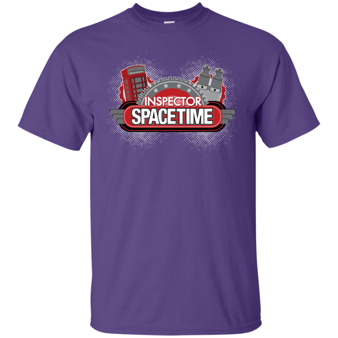 T-Shirts Purple / S Inspector Spacetime T-Shirt
