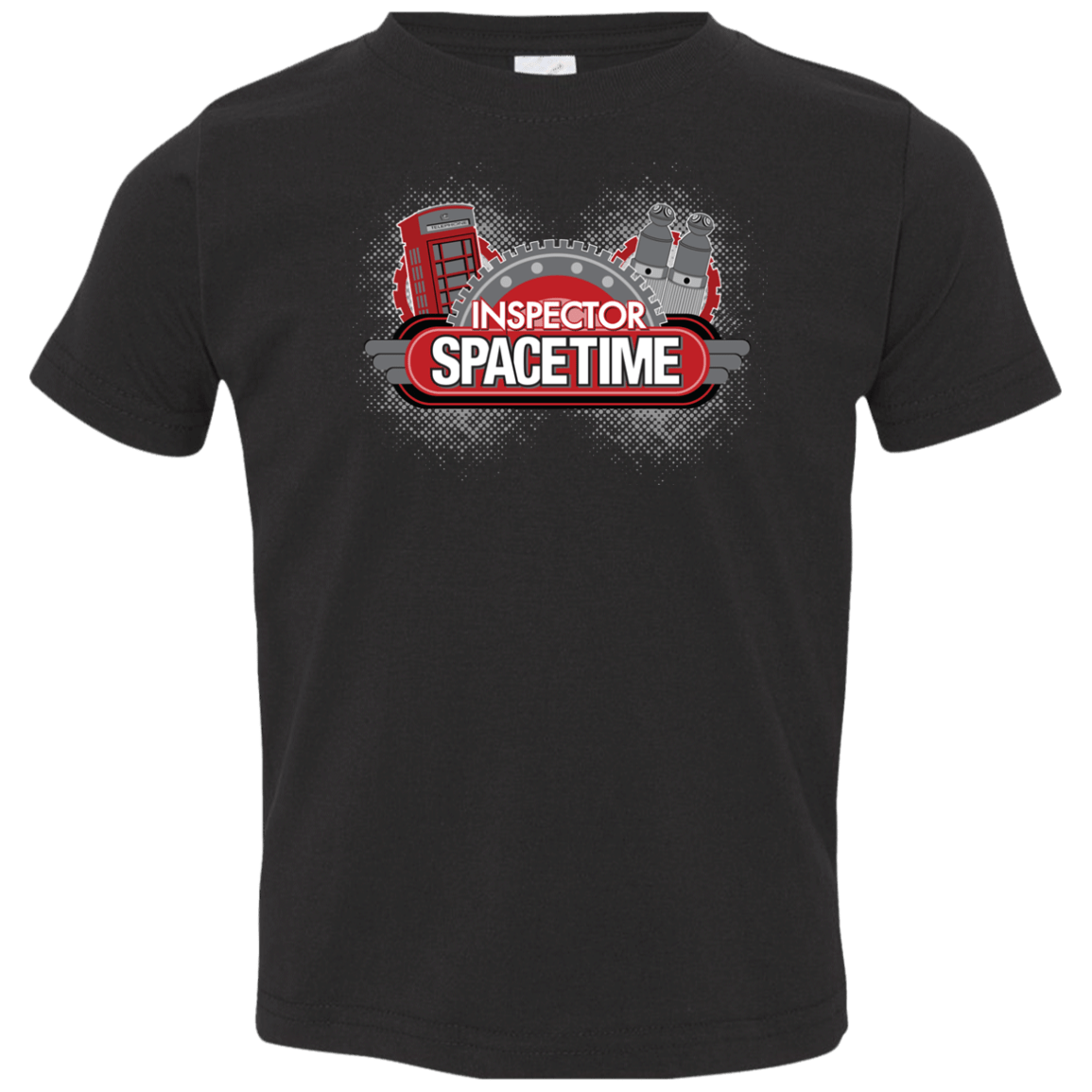 T-Shirts Black / 2T Inspector Spacetime Toddler Premium T-Shirt