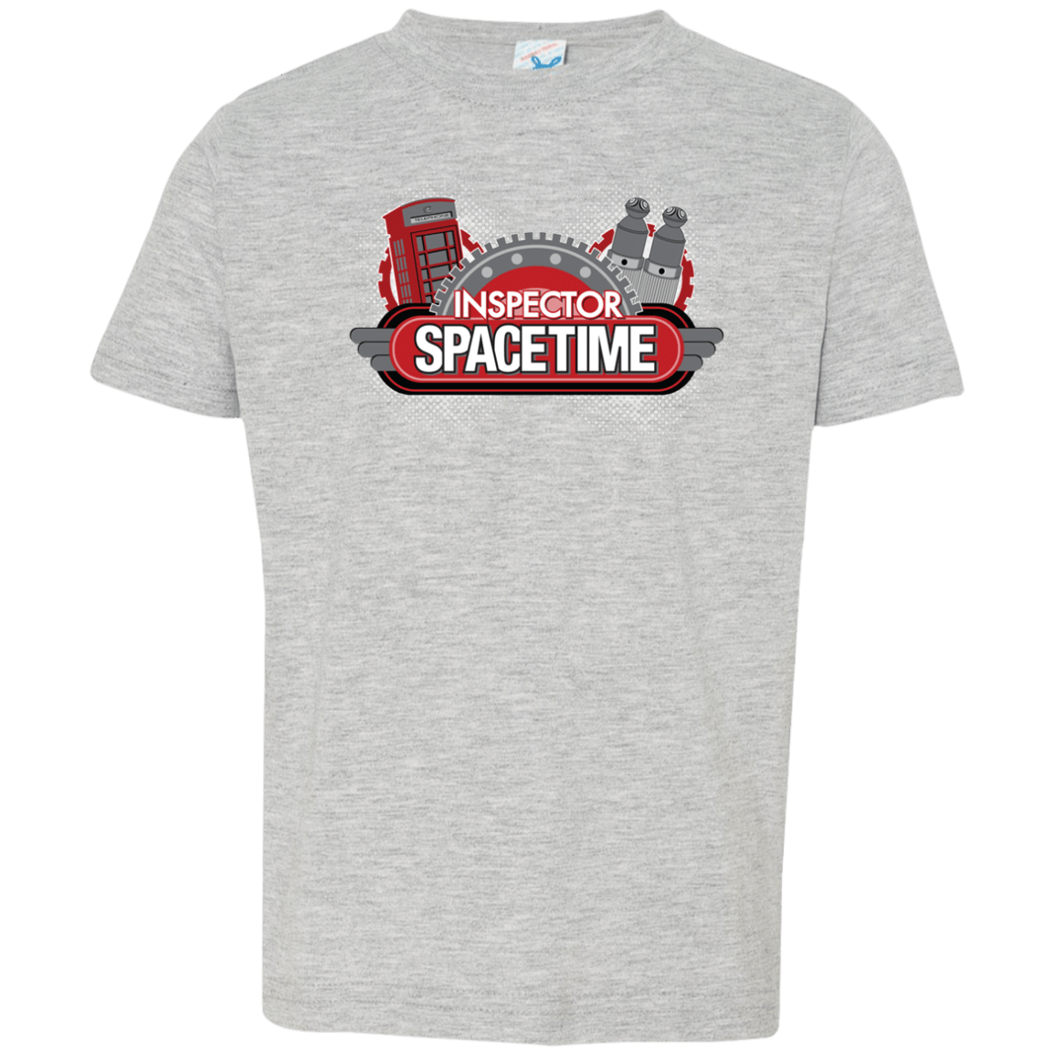 T-Shirts Heather Grey / 2T Inspector Spacetime Toddler Premium T-Shirt