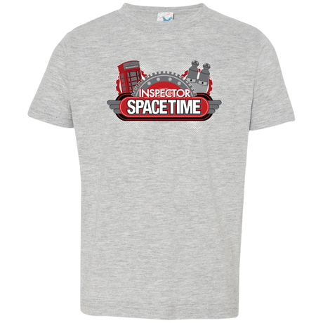 T-Shirts Heather Grey / 2T Inspector Spacetime Toddler Premium T-Shirt