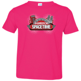 T-Shirts Hot Pink / 2T Inspector Spacetime Toddler Premium T-Shirt