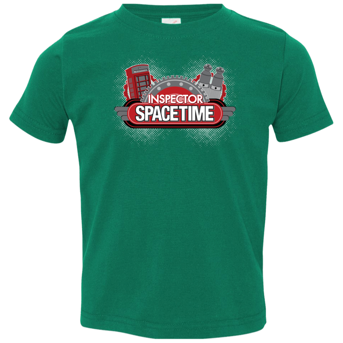 T-Shirts Kelly / 2T Inspector Spacetime Toddler Premium T-Shirt