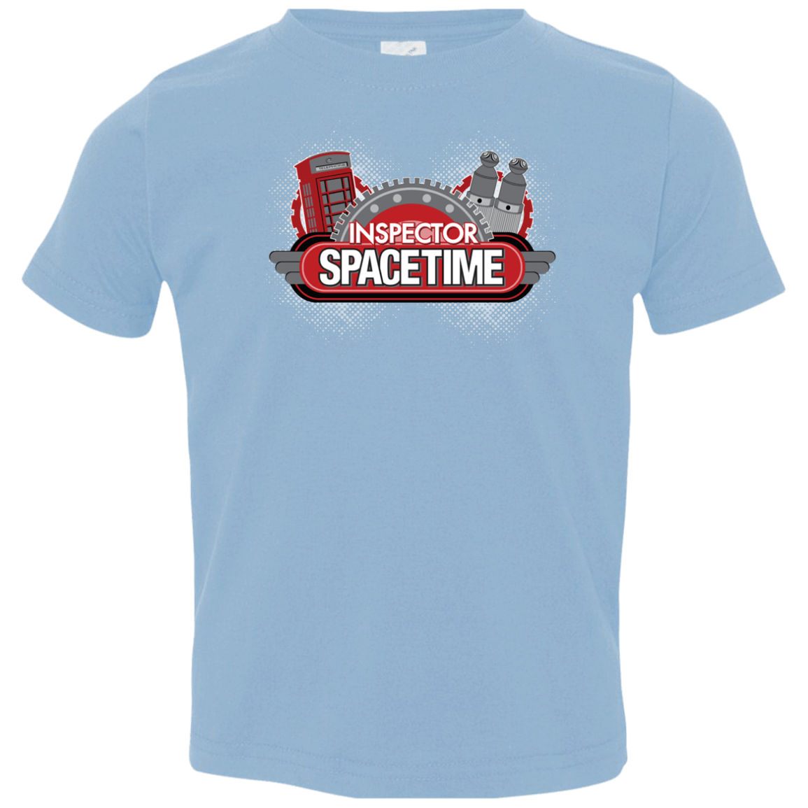 T-Shirts Light Blue / 2T Inspector Spacetime Toddler Premium T-Shirt