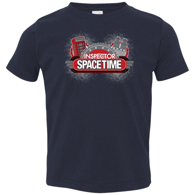 T-Shirts Navy / 2T Inspector Spacetime Toddler Premium T-Shirt