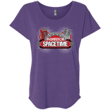 T-Shirts Purple Rush / X-Small Inspector Spacetime Triblend Dolman Sleeve