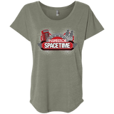 T-Shirts Venetian Grey / X-Small Inspector Spacetime Triblend Dolman Sleeve