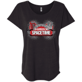 T-Shirts Vintage Black / X-Small Inspector Spacetime Triblend Dolman Sleeve