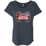 T-Shirts Vintage Navy / X-Small Inspector Spacetime Triblend Dolman Sleeve