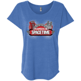 T-Shirts Vintage Royal / X-Small Inspector Spacetime Triblend Dolman Sleeve
