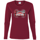 T-Shirts Cardinal / S Inspector Spacetime Women's Long Sleeve T-Shirt