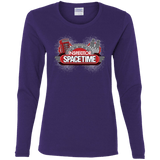 T-Shirts Purple / S Inspector Spacetime Women's Long Sleeve T-Shirt