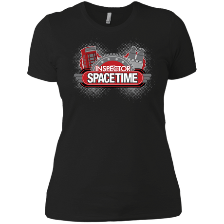 T-Shirts Black / X-Small Inspector Spacetime Women's Premium T-Shirt