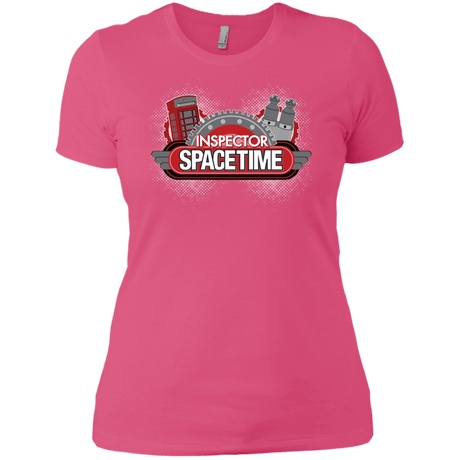 T-Shirts Hot Pink / X-Small Inspector Spacetime Women's Premium T-Shirt