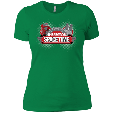 T-Shirts Kelly Green / X-Small Inspector Spacetime Women's Premium T-Shirt