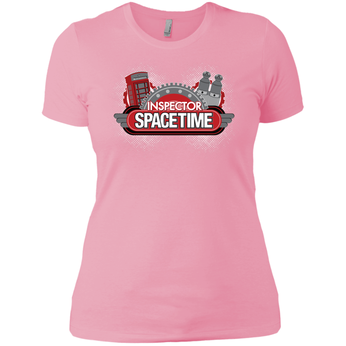 T-Shirts Light Pink / X-Small Inspector Spacetime Women's Premium T-Shirt