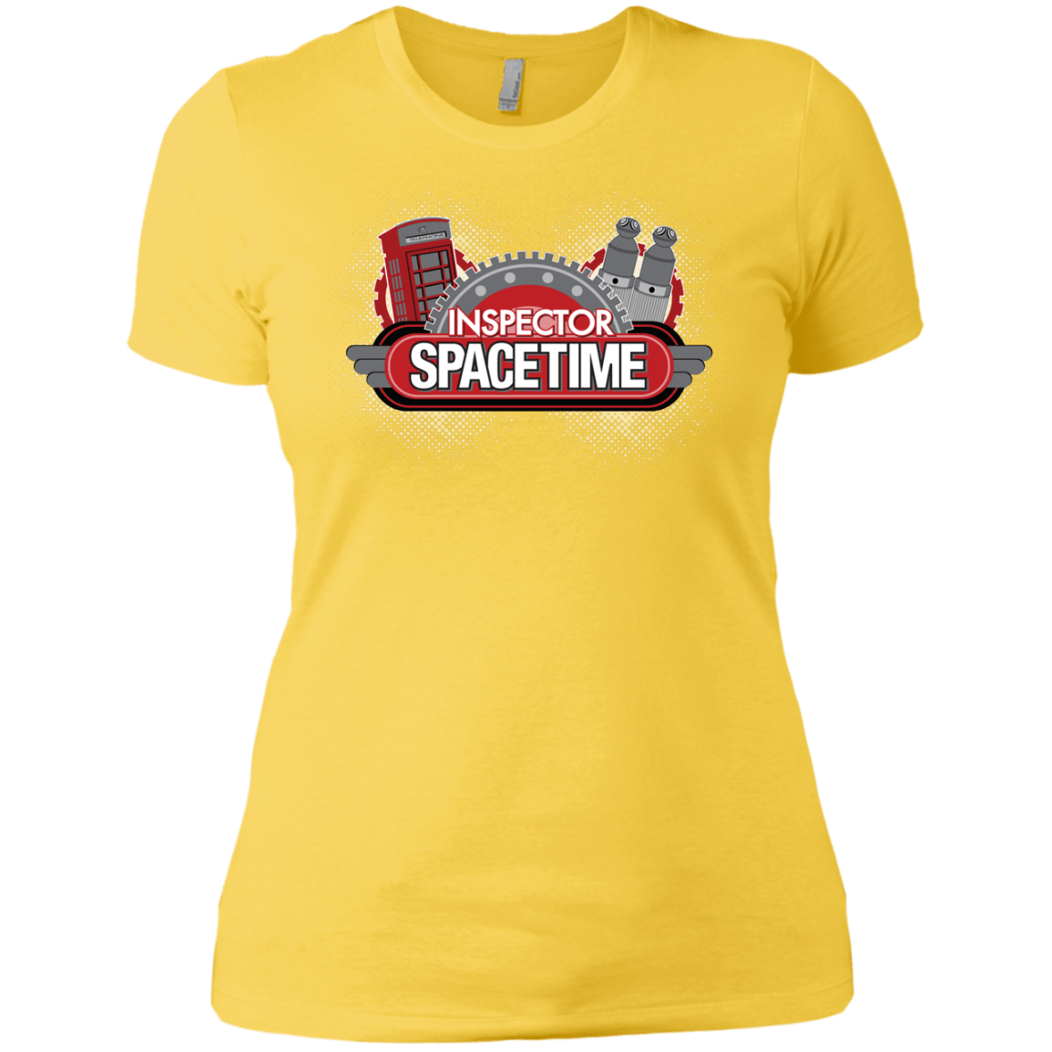 T-Shirts Vibrant Yellow / X-Small Inspector Spacetime Women's Premium T-Shirt