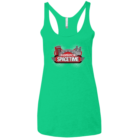 T-Shirts Envy / X-Small Inspector Spacetime Women's Triblend Racerback Tank
