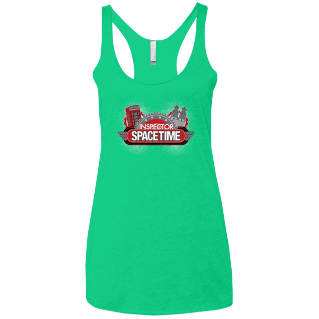 T-Shirts Envy / X-Small Inspector Spacetime Women's Triblend Racerback Tank