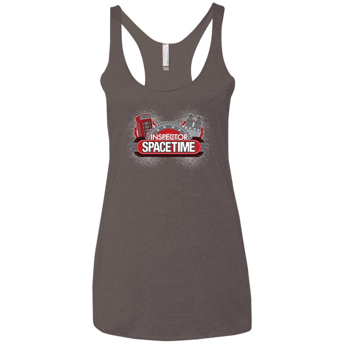 T-Shirts Macchiato / X-Small Inspector Spacetime Women's Triblend Racerback Tank