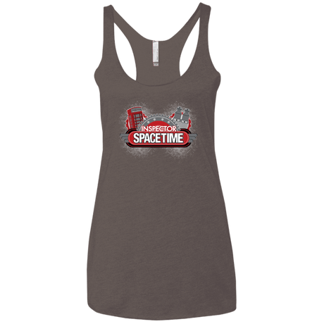 T-Shirts Macchiato / X-Small Inspector Spacetime Women's Triblend Racerback Tank