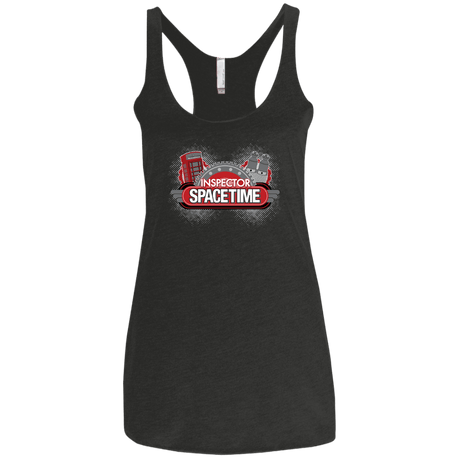T-Shirts Vintage Black / X-Small Inspector Spacetime Women's Triblend Racerback Tank