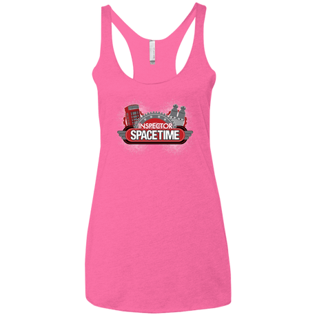 T-Shirts Vintage Pink / X-Small Inspector Spacetime Women's Triblend Racerback Tank