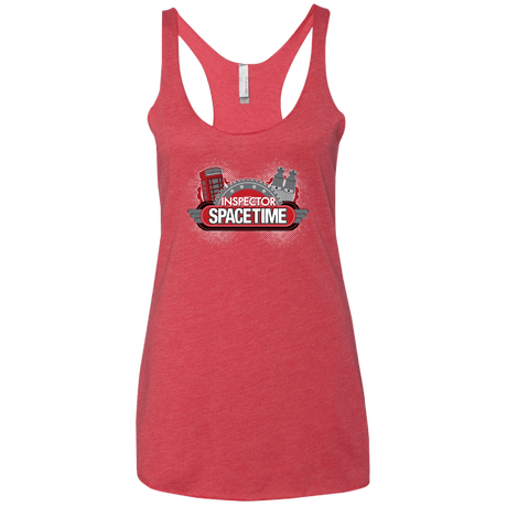 T-Shirts Vintage Red / X-Small Inspector Spacetime Women's Triblend Racerback Tank