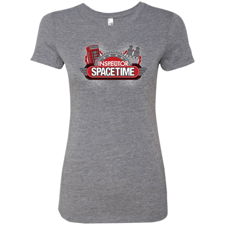 T-Shirts Premium Heather / S Inspector Spacetime Women's Triblend T-Shirt