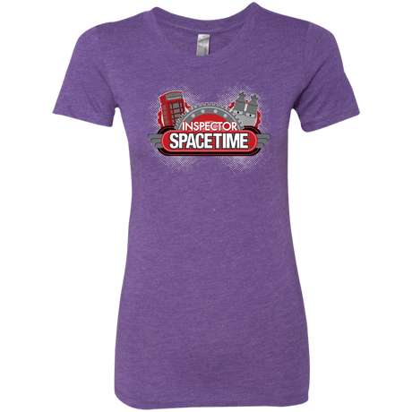 T-Shirts Purple Rush / S Inspector Spacetime Women's Triblend T-Shirt