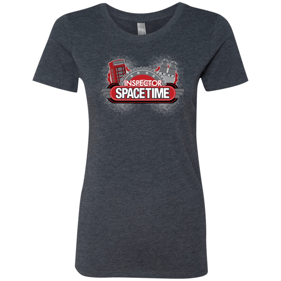T-Shirts Vintage Navy / S Inspector Spacetime Women's Triblend T-Shirt
