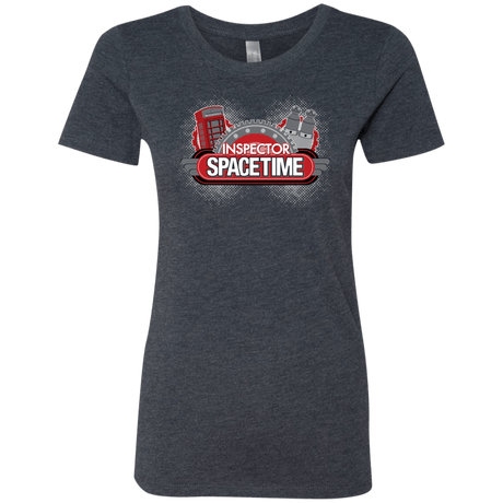 T-Shirts Vintage Navy / S Inspector Spacetime Women's Triblend T-Shirt