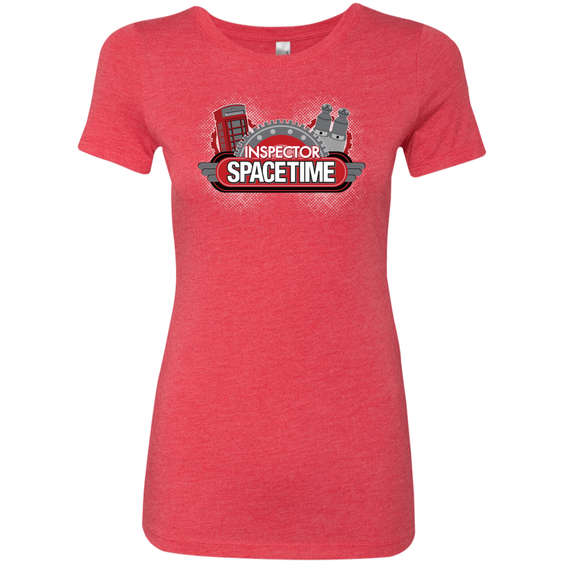 T-Shirts Vintage Red / S Inspector Spacetime Women's Triblend T-Shirt
