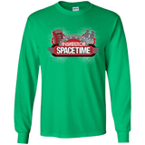 T-Shirts Irish Green / YS Inspector Spacetime Youth Long Sleeve T-Shirt