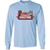 T-Shirts Light Blue / YS Inspector Spacetime Youth Long Sleeve T-Shirt