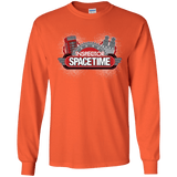 T-Shirts Orange / YS Inspector Spacetime Youth Long Sleeve T-Shirt