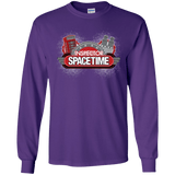 T-Shirts Purple / YS Inspector Spacetime Youth Long Sleeve T-Shirt