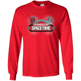 T-Shirts Red / YS Inspector Spacetime Youth Long Sleeve T-Shirt