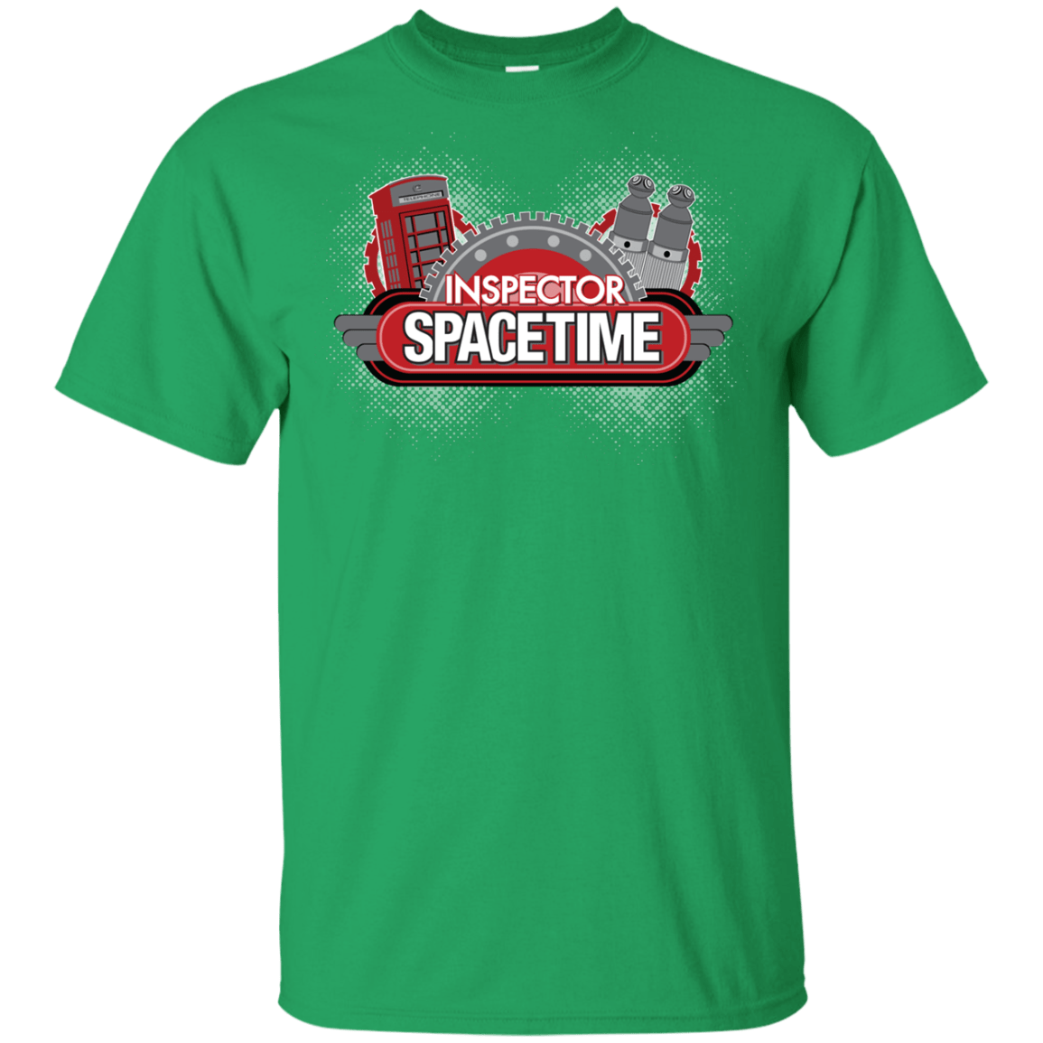 T-Shirts Irish Green / YXS Inspector Spacetime Youth T-Shirt