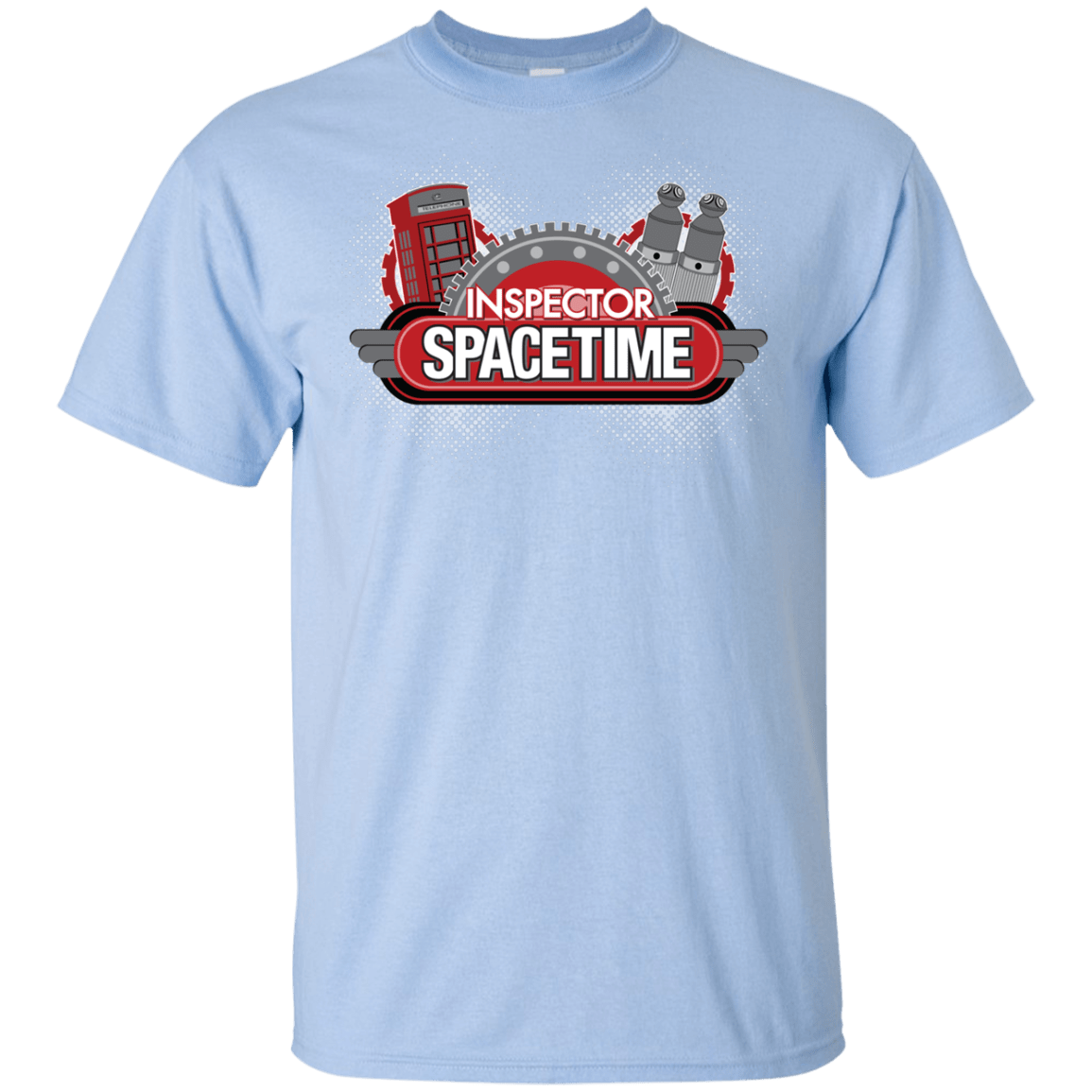 T-Shirts Light Blue / YXS Inspector Spacetime Youth T-Shirt