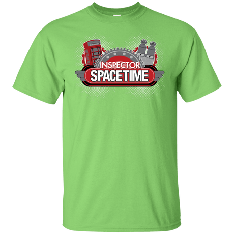 T-Shirts Lime / YXS Inspector Spacetime Youth T-Shirt