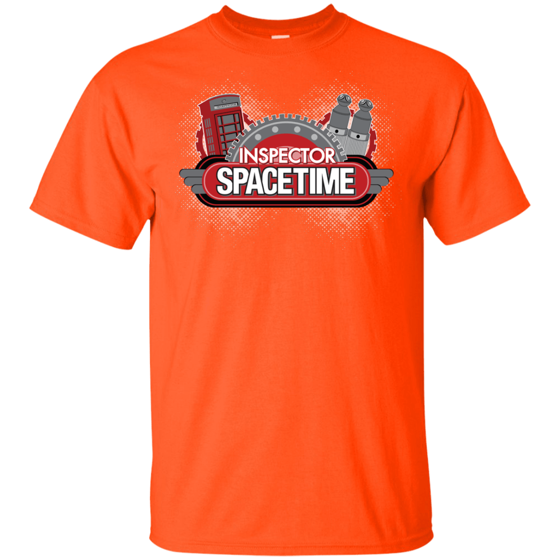 T-Shirts Orange / YXS Inspector Spacetime Youth T-Shirt