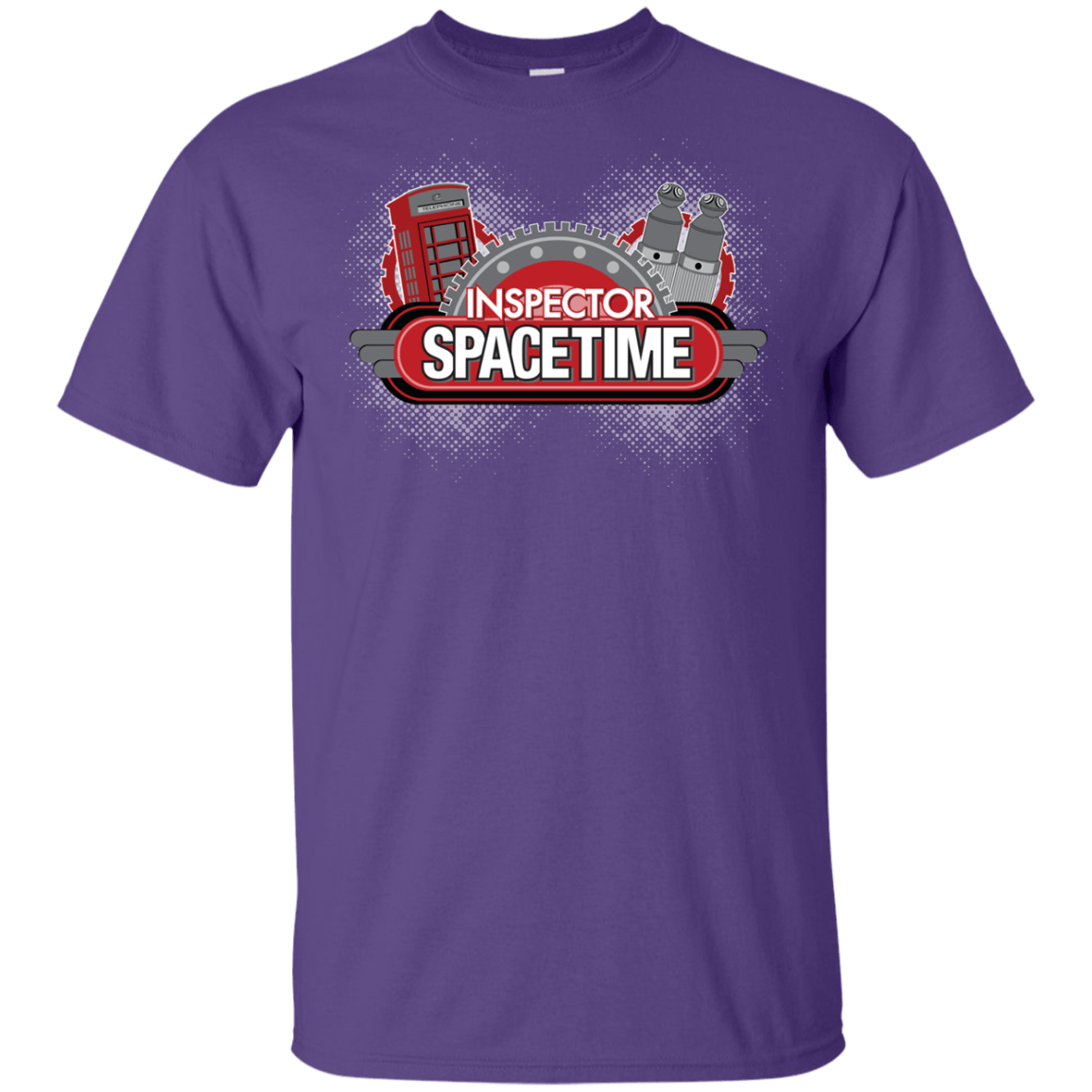 T-Shirts Purple / YXS Inspector Spacetime Youth T-Shirt