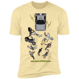 T-Shirts Banana Cream / S Inter-Dimensional Time Travel Men's Premium T-Shirt