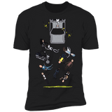 T-Shirts Black / S Inter-Dimensional Time Travel Men's Premium T-Shirt