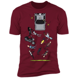 T-Shirts Cardinal / S Inter-Dimensional Time Travel Men's Premium T-Shirt