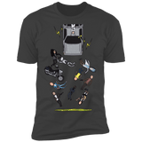 T-Shirts Heavy Metal / S Inter-Dimensional Time Travel Men's Premium T-Shirt