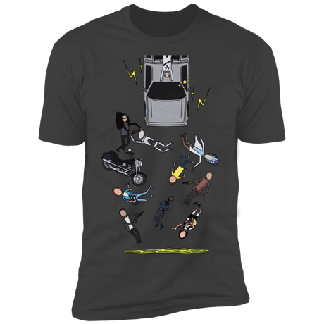 T-Shirts Heavy Metal / S Inter-Dimensional Time Travel Men's Premium T-Shirt