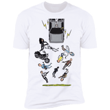 T-Shirts White / S Inter-Dimensional Time Travel Men's Premium T-Shirt