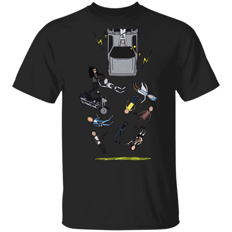 T-Shirts Black / S Inter-Dimensional Time Travel T-Shirt