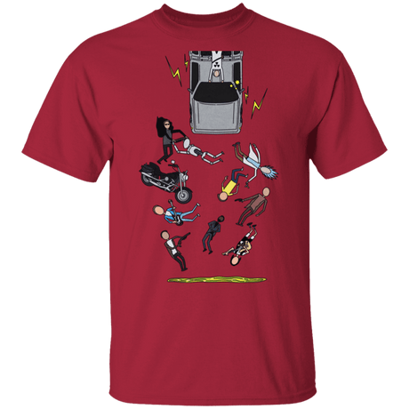 T-Shirts Cardinal / S Inter-Dimensional Time Travel T-Shirt